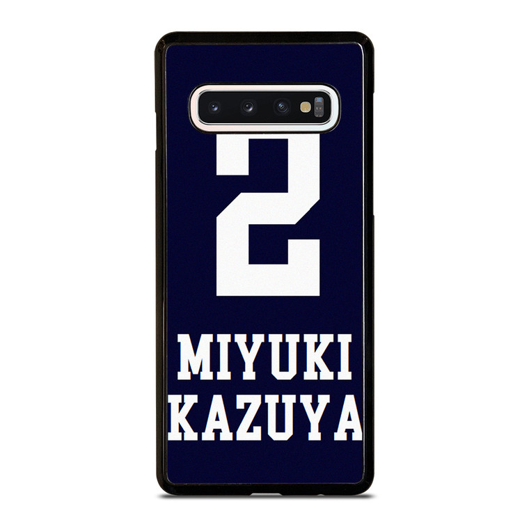 MIYUKI KAZUYA DIAMOND NO ACE BASEBALL Samsung Galaxy S10 Case Cover