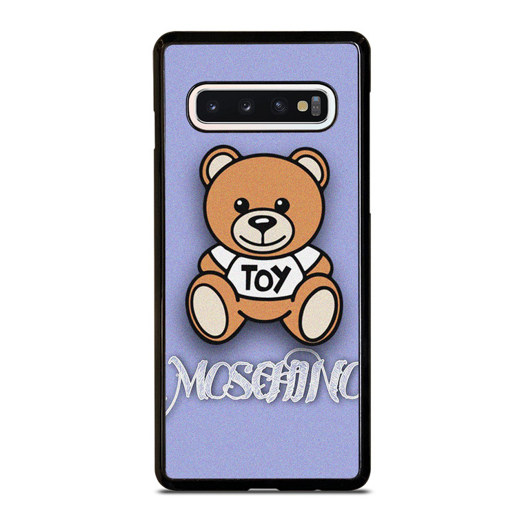 MOSCHINO TOY LOGO PURPLE Samsung Galaxy S10 Case Cover