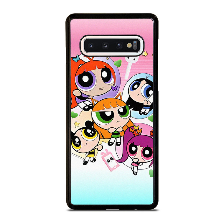 NEW JEANS KPOP X POWERPUFF GIRLS CARTOON Samsung Galaxy S10 Case Cover NEW JEANS KPOP X POWERPUFF GIRLS CARTOON Samsung Galaxy S10 Case Cover