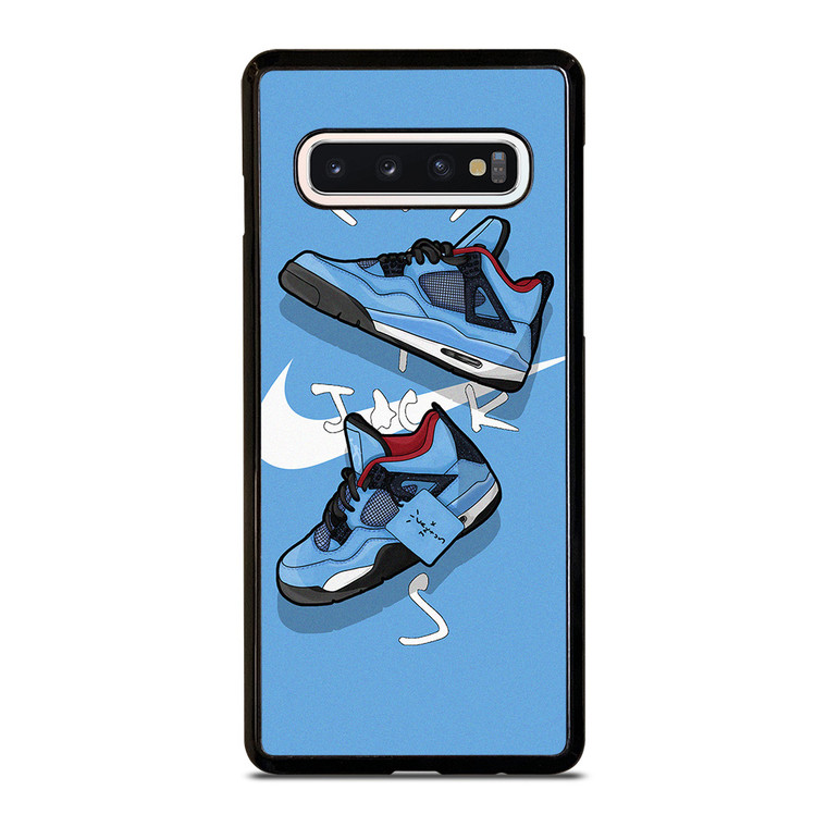 NIKE AIR JORDAN TRAVIS SCOTT CACTUS JACK Samsung Galaxy S10 Case Cover NIKE AIR JORDAN TRAVIS SCOTT CACTUS JACK Samsung Galaxy S10 Case Cover