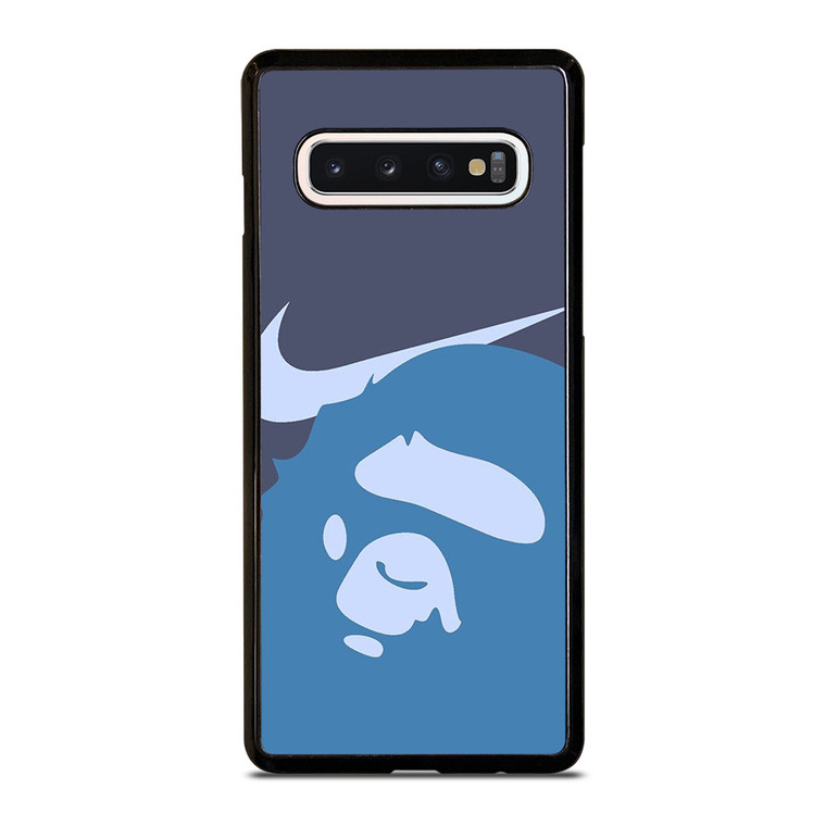 NIKE X BAPE BLUE LOGO Samsung Galaxy S10 Case Cover NIKE X BAPE BLUE LOGO Samsung Galaxy S10 Case Cover