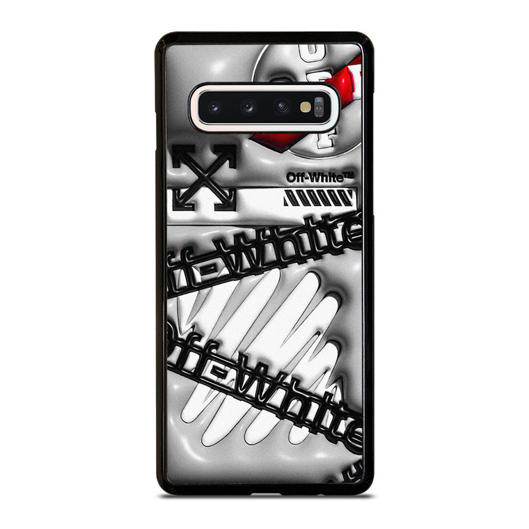 OFF WHITE 3D ART Samsung Galaxy S10 Case Cover
