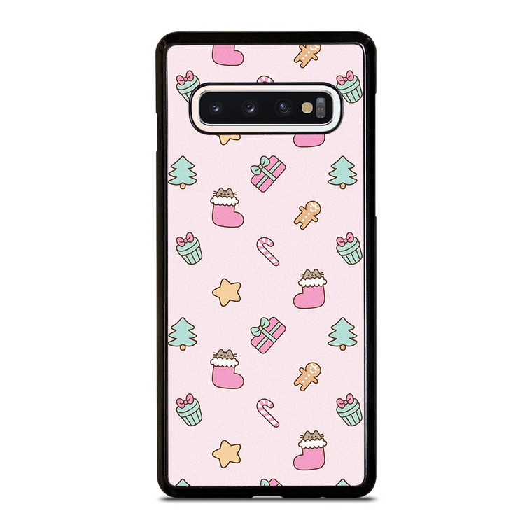 PUSHEEN THE CAT CHRISTMAS Samsung Galaxy S10 Case Cover