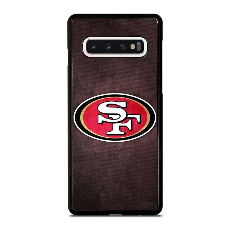 SAN FRANCISCO 49ERS GRUNGE EMBLEM Samsung Galaxy S10 Case Cover
