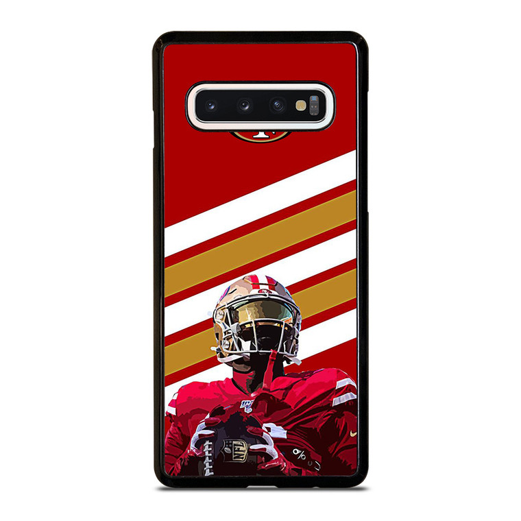 SAN FRANCISCO 49ERS STRIPE LOGO Samsung Galaxy S10 Case Cover SAN FRANCISCO 49ERS STRIPE LOGO Samsung Galaxy S10 Case Cover