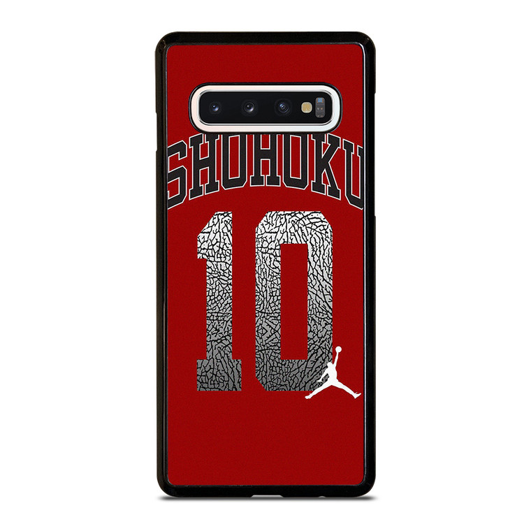 SHOHOKU HIGH SLAM DUNK AIR JORDAN Samsung Galaxy S10 Case Cover SHOHOKU HIGH SLAM DUNK AIR JORDAN Samsung Galaxy S10 Case Cover