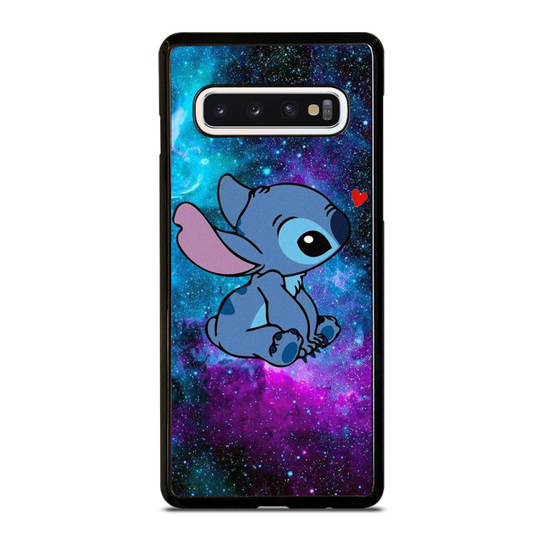 STITCH GALAXY CARTOON Samsung Galaxy S10 Case Cover STITCH GALAXY CARTOON Samsung Galaxy S10 Case Cover