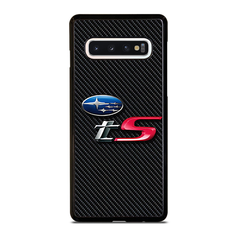 SUBARU WRX TS CARBON EMBLEM Samsung Galaxy S10 Case Cover