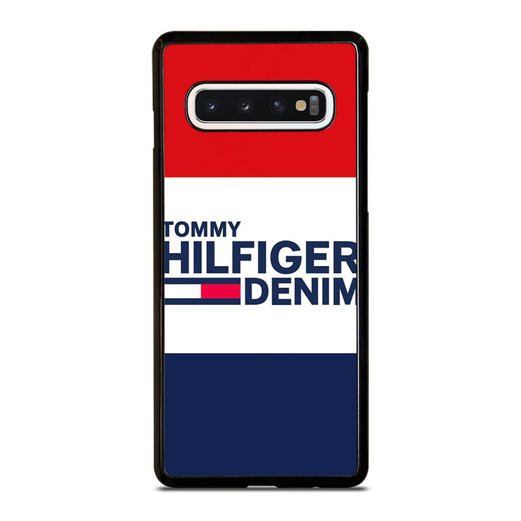 TOMMY HILFIGER DENIM FASHION SYMBOL Samsung Galaxy S10 Case Cover