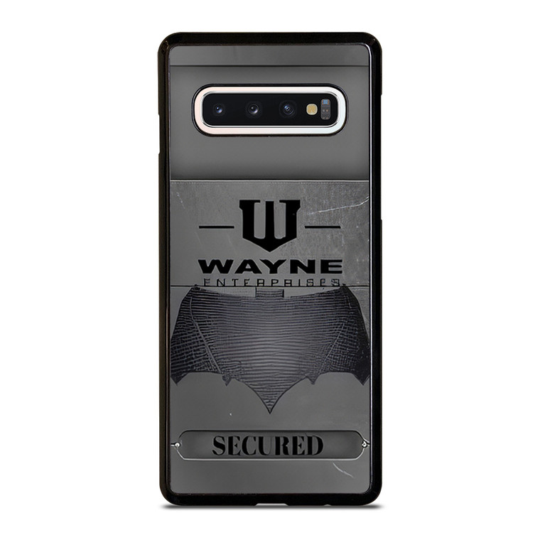 WAYNE ENTERPRISES METAL LOGO Samsung Galaxy S10 Case Cover