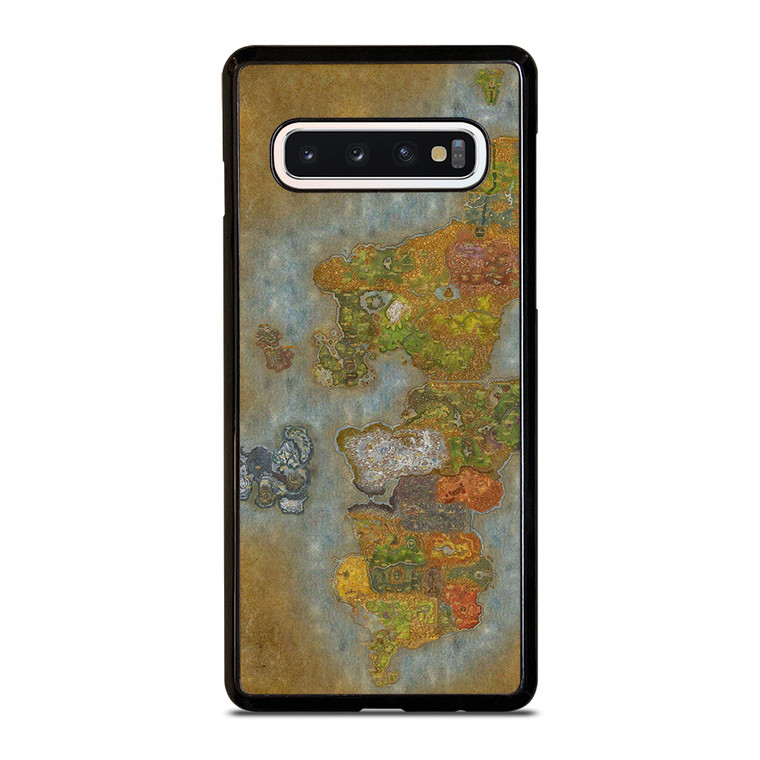 WORLD OF WARCRAFT GAMES MAP Samsung Galaxy S10 Case Cover
