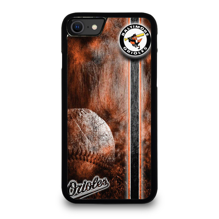 BALTIMORE ORIOLES BASEBALL RUSTY LOGO iPhone SE 2020 Case Cover