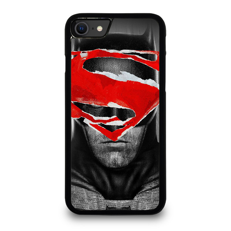 BATMAN SUPERMAN SYMBOL iPhone SE 2020 Case Cover