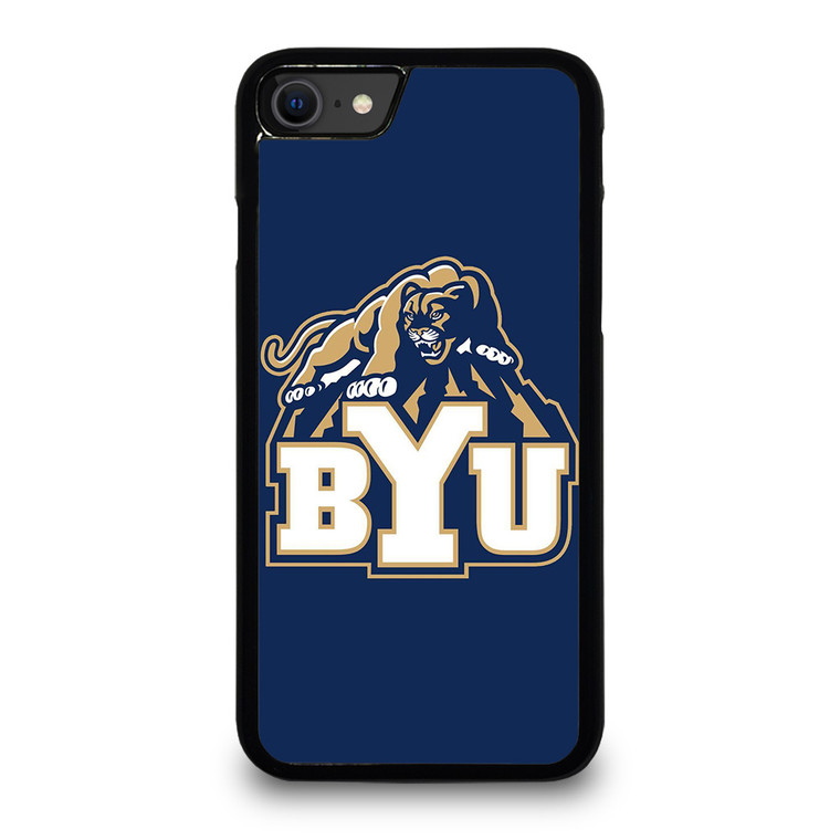 BYU COUGARS FOOTBALL SYMBOL iPhone SE 2020 Case Cover