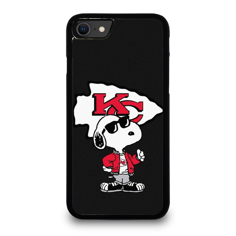KANSAS CITY CHIEFS NFL FOOTBALL SNOOPY iPhone SE 2020 Case Cover