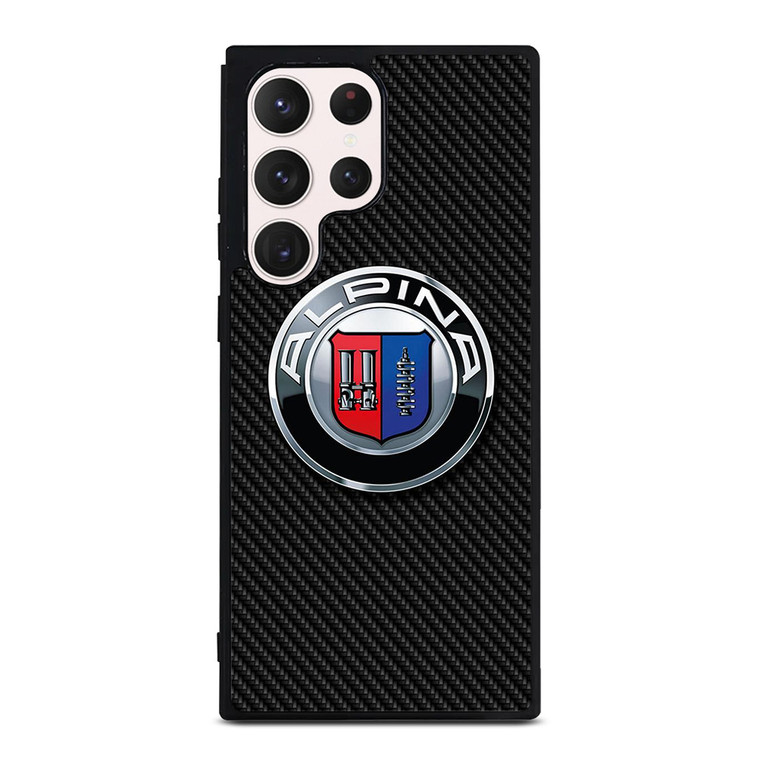 ALPINA AUTOMOBILE CARBON EMBLEM  Samsung Galaxy S23 Ultra Case Cover