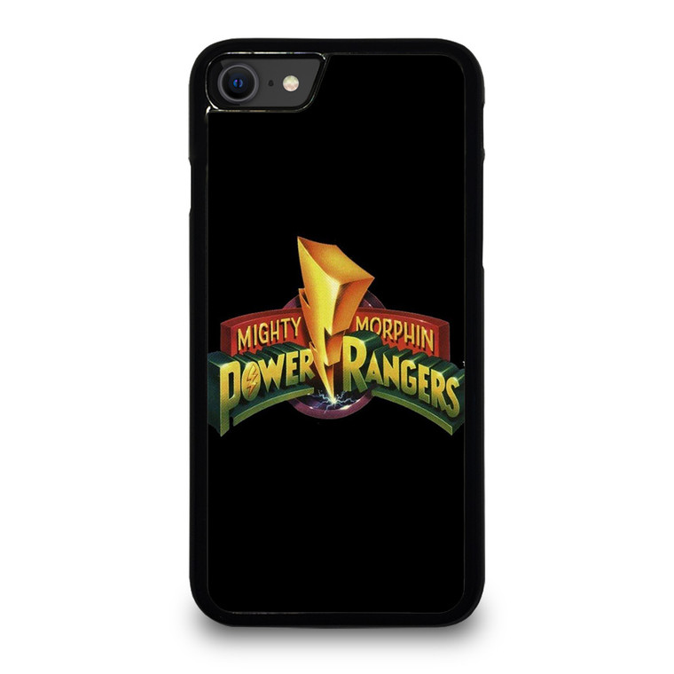 MIGHTY MORPHIN POWER RANGERS LOGO iPhone SE 2020 Case Cover