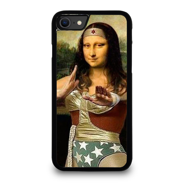 MONA LISA WONDER WOMAN iPhone SE 2020 Case Cover