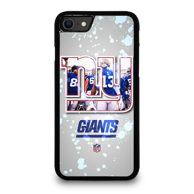 NEW YORK GIANTS NFL SPLASHED iPhone SE 2020 Case Cover