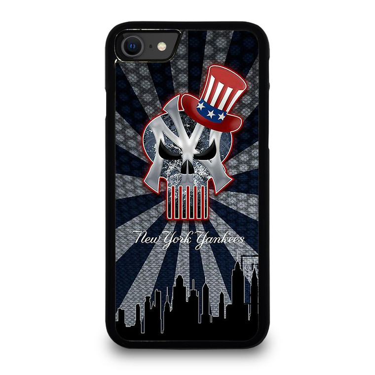 NEW YORK YANKEES BASEBALL SKULL SYMBOL iPhone SE 2020 Case Cover