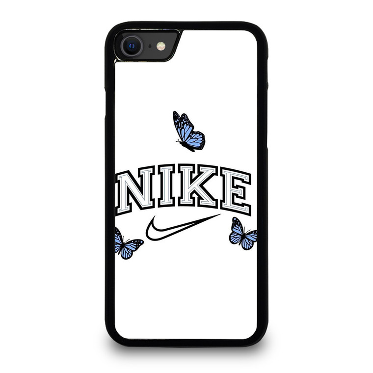 NIKE LOGO CUTE BUTTERFLY iPhone SE 2020 Case Cover