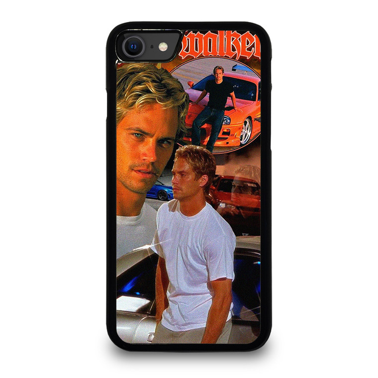PAUL WALKER FAST AND FURIOUS COLLAGE iPhone SE 2020 Case Cover