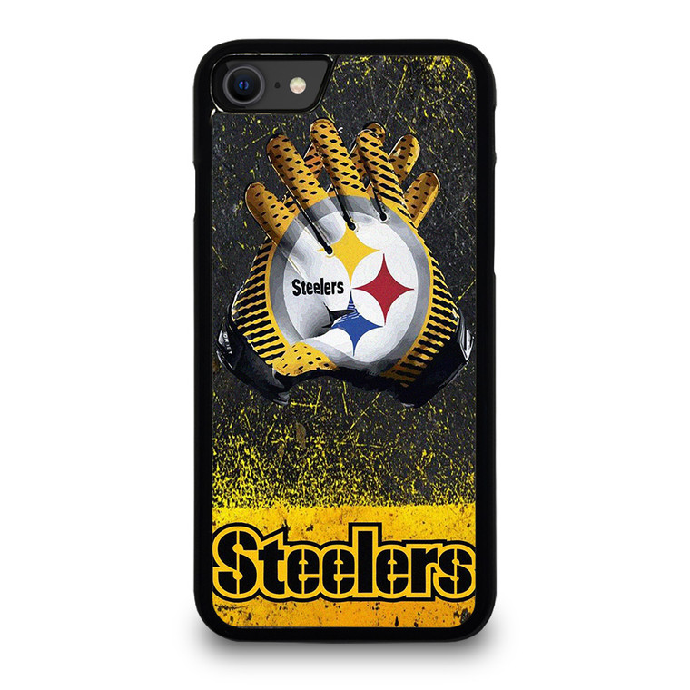 PITTSBURGH STEELERS GLOVES FOOTBALL iPhone SE 2020 Case Cover