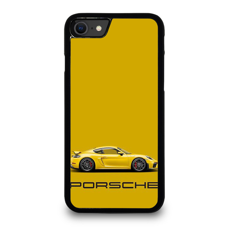 PORSCHE YELLOW SUPER CAR iPhone SE 2020 Case Cover