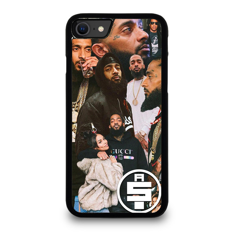 RAPPER NIPSEY HUSSLE COLLAGE iPhone SE 2020 Case Cover