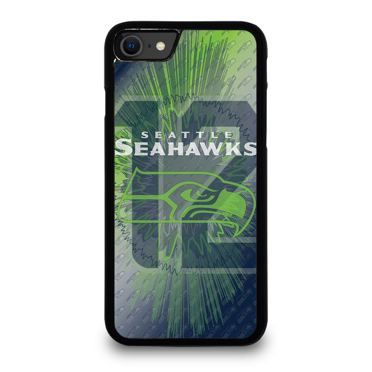 SEATTLE SEAHAWKS FOOTBALL 12 MAN LOGO iPhone SE 2020 Case Cover