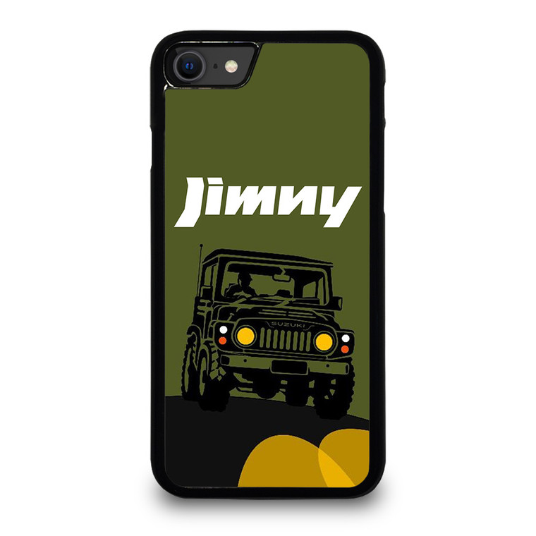 SUZUKI JIMNY ILLUSTRATION LOGO iPhone SE 2020 Case Cover