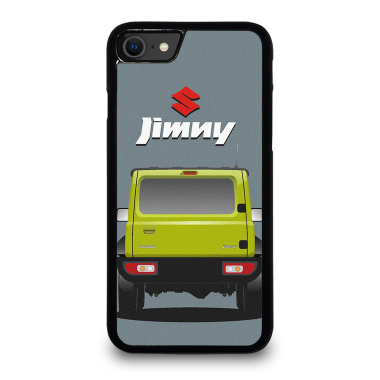 SUZUKI JIMNY JEEP CAR ILLUSTRATION iPhone SE 2020 Case Cover