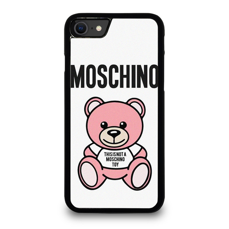 THIS IS NOT MOSCHINO TOY BEAR PINK iPhone SE 2020 Case Cover