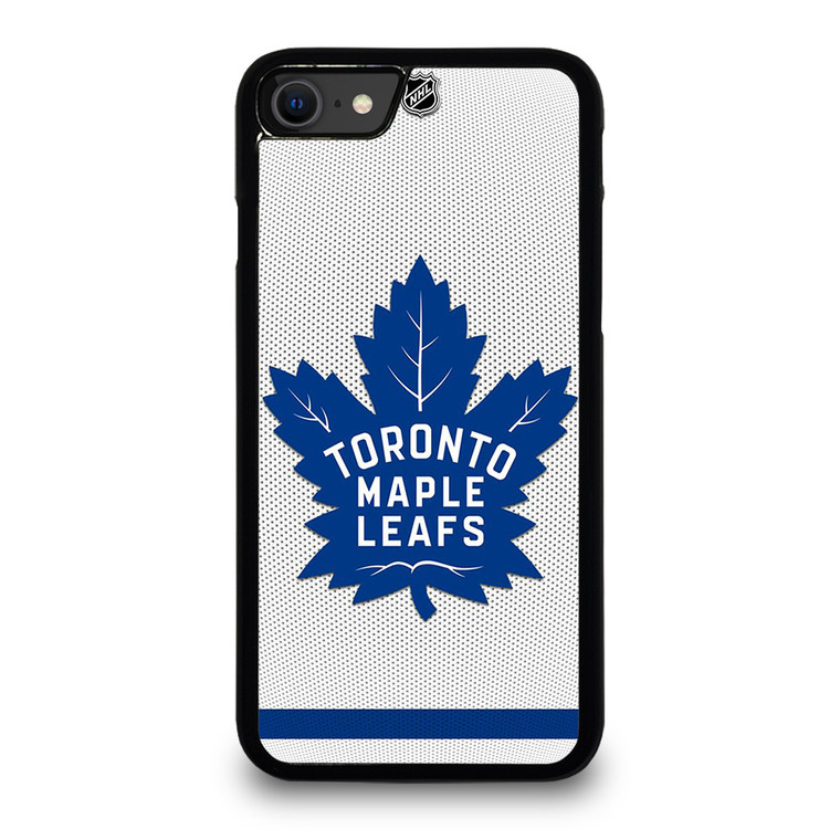 TORONTO MAPLE LEAFS NHL CARBON LOGO iPhone SE 2020 Case Cover