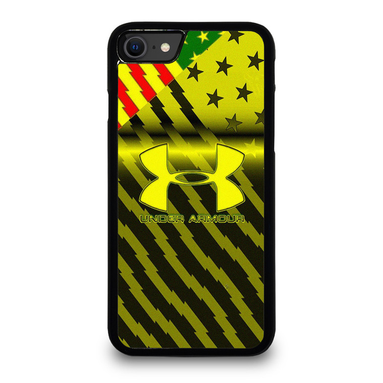 UNDER ARMOUR AMERICAN FLAG YELLOW iPhone SE 2020 Case Cover
