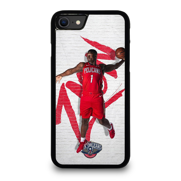 ZION WILLIAMSON NEW ORLEANS PELICANS NBA 2 iPhone SE 2020 Case Cover