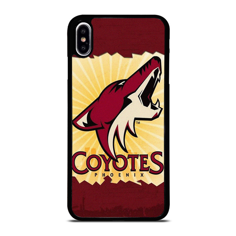 ARIZONA COYOTES NHL HOCKEY LOGO iPhone XS Max Case Cover