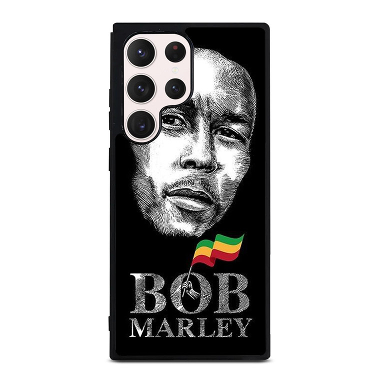 BOB MARLEY REGGAE SCRIBBLE  Samsung Galaxy S23 Ultra Case Cover