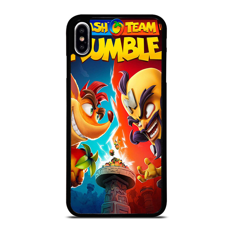 CRASH TEAM RUMBLE GAMES POSTER iPhone XS Max Case Cover