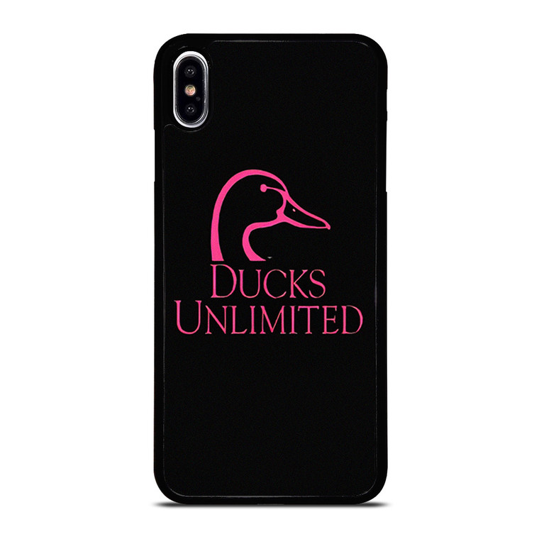 DUCKS UNLIMITED PURPLE LOGO iPhone XS Max Case Cover