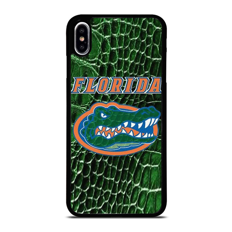 FLORIDA GATORS CROCODILE SKIN iPhone XS Max Case Cover