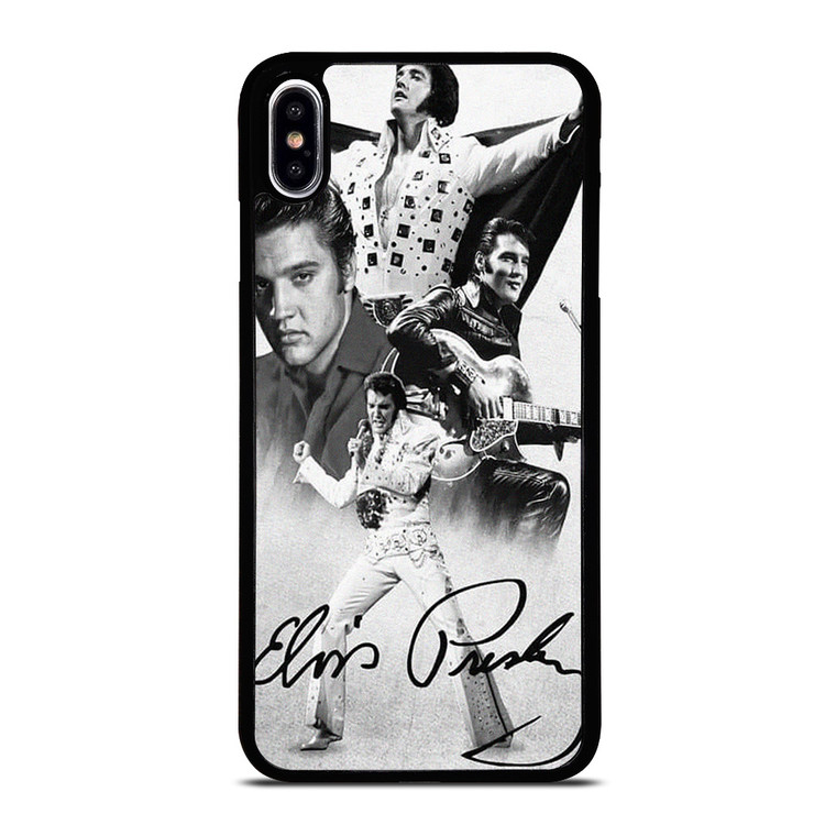 KING ELVIS PRESLEY BLACK WHITE iPhone XS Max Case Cover