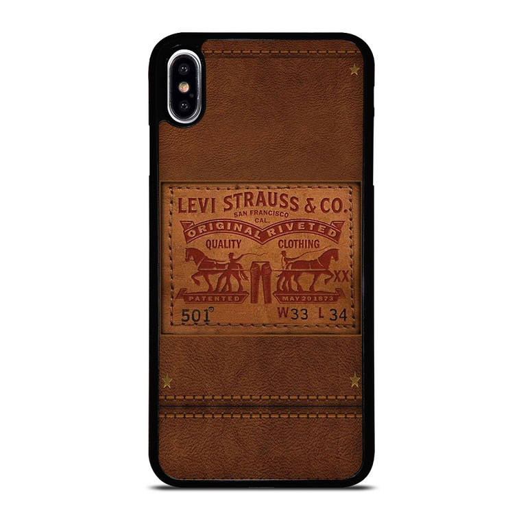 LEVI STRAUSS JEANS EMBLEM iPhone XS Max Case Cover