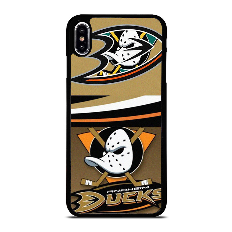 MIGHTY DUCKS HOCKEY LOGO iPhone XS Max Case Cover
