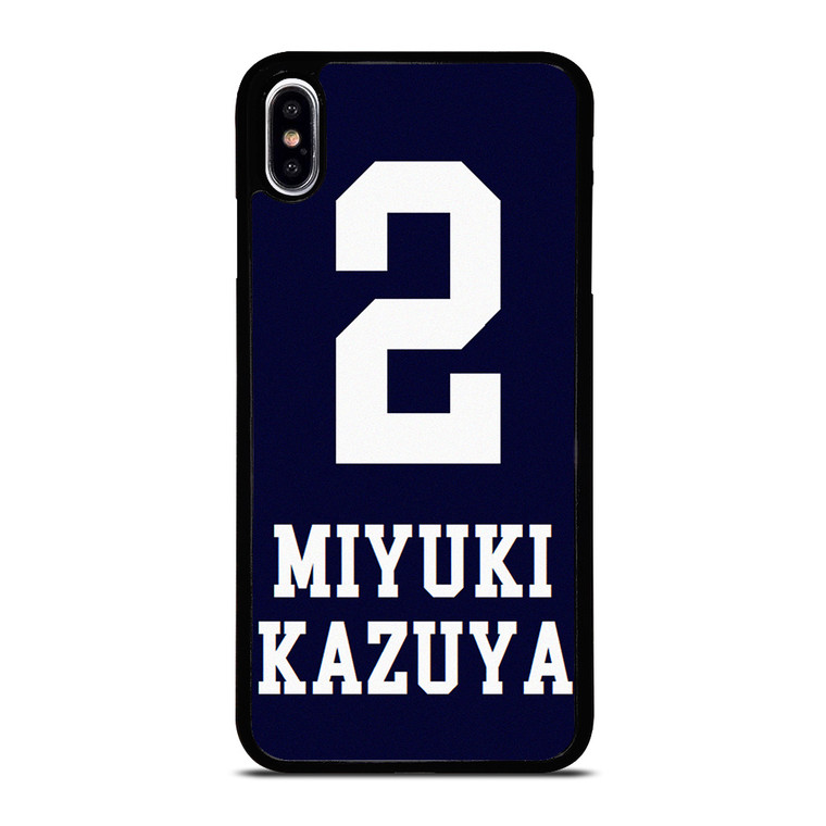 MIYUKI KAZUYA DIAMOND NO ACE BASEBALL iPhone XS Max Case Cover