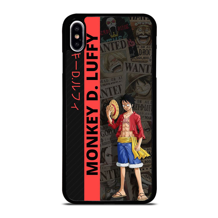 MONKEY D LUFFY MANGA iPhone XS Max Case Cover
