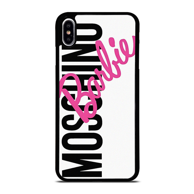 MOSCHINO BARBIE LOGO iPhone XS Max Case Cover