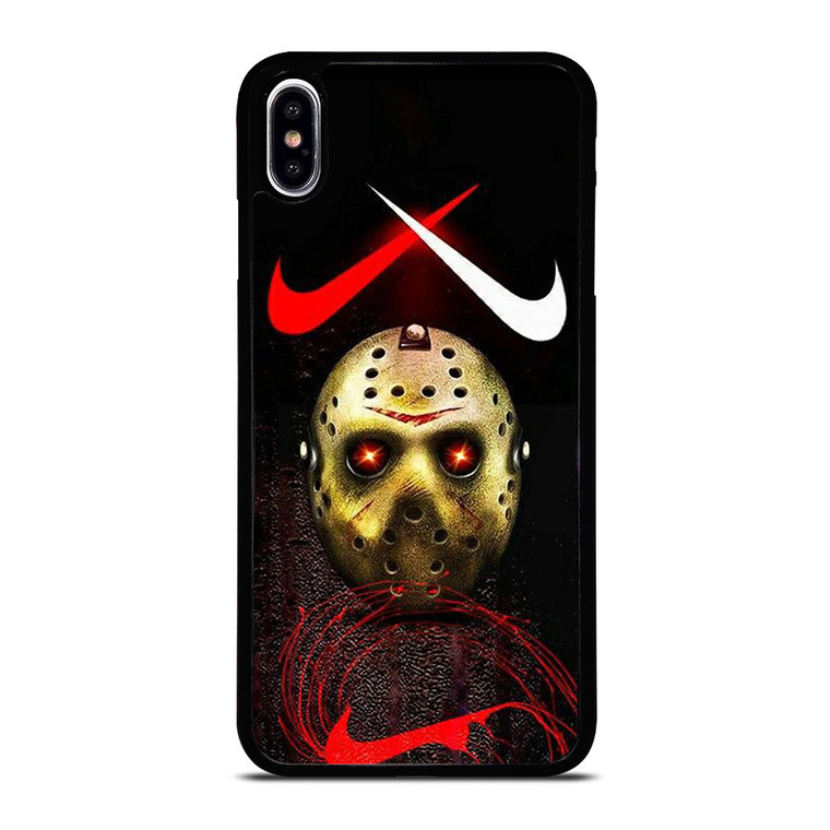 NIKE JASON FRIDAY MASK LOGO iPhone XS Max Case Cover
