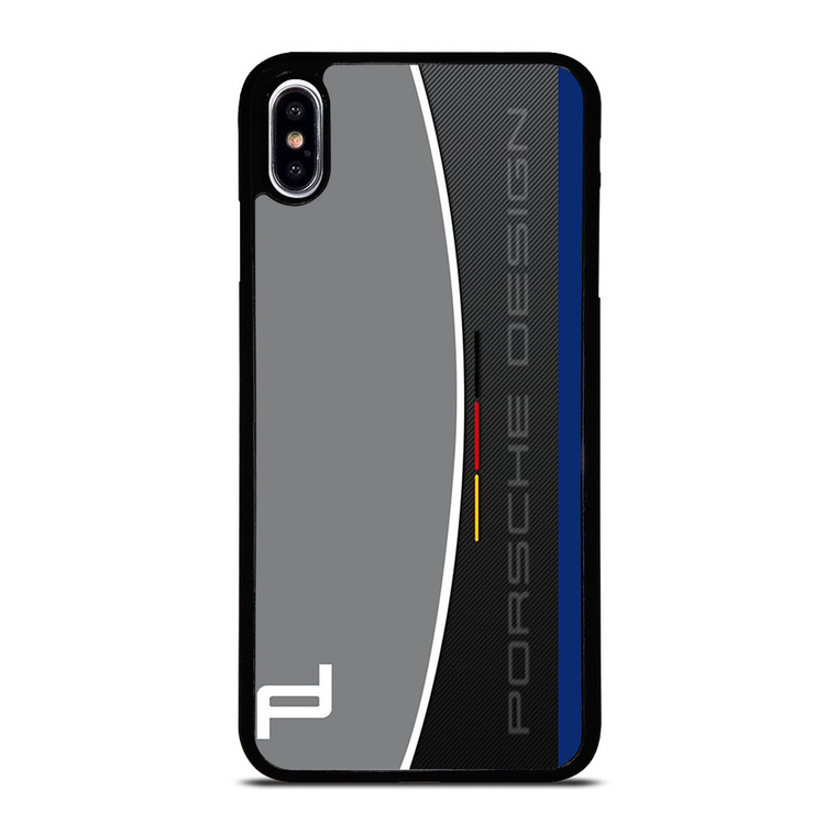 PORSCHE DESIGN CARBON LOGO iPhone XS Max Case Cover