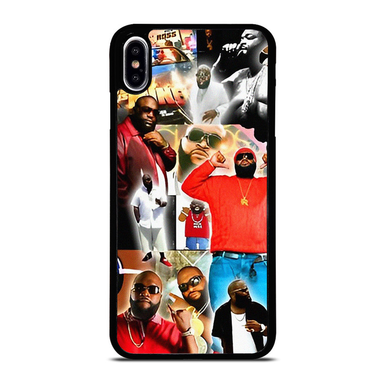 RICK ROSS RAPPER COLLAGE iPhone XS Max Case Cover